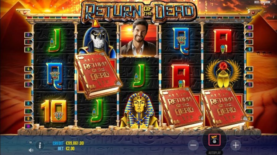 Игровые символы и победные комбинации Return of the Dead