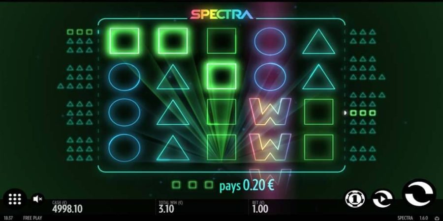 Описание характеристик игры Spectra