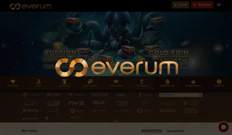 Обзор на онлайн-казино Everum (Эверум)