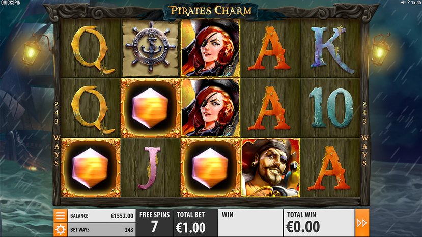Описание технических характеристик игры Pirate’s Charm