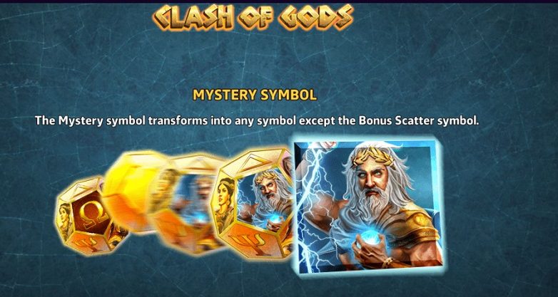 Технические характеристики игры игровой автомат Clash of Gods